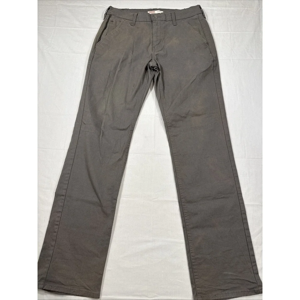 JEAN STRAIGHT Levi Strauss Signature  Mens 32x34 Gray Athletic  Fit‎ 100% Cotton